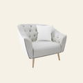Stylish grey chair
