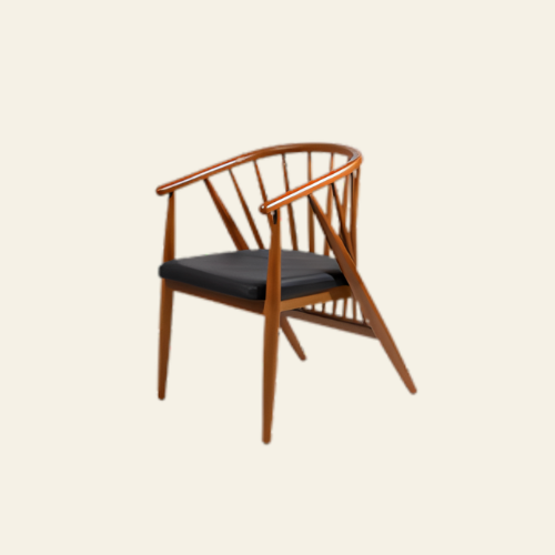 Stylish grey chair